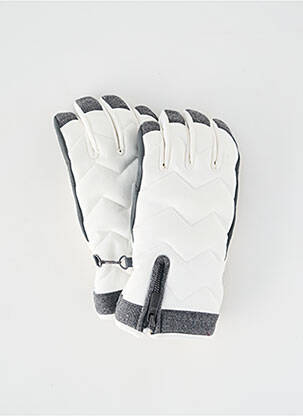 Gants doublure textile blanc SNOWLIFE femme