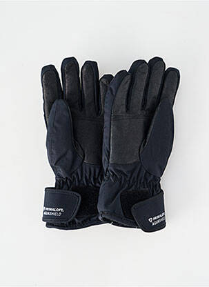 Gants doublure textile noir ZIENER femme