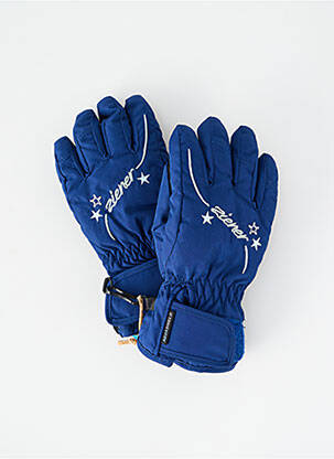 Gants bleu ZIENER fille
