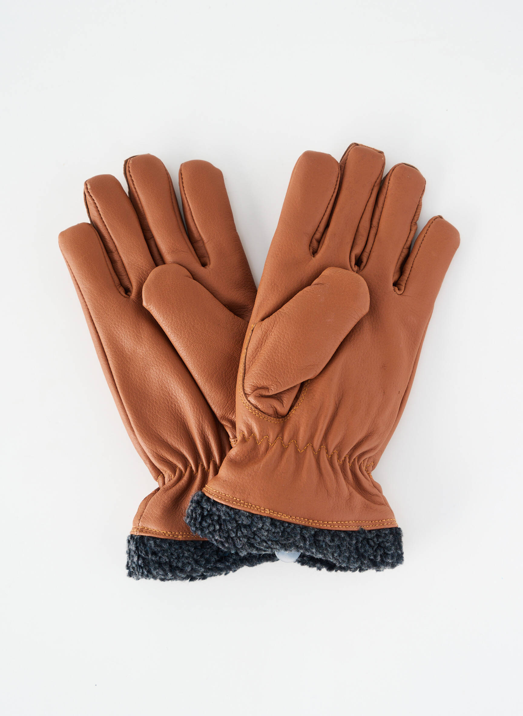 Gants doublure textile marron LUHTA femme