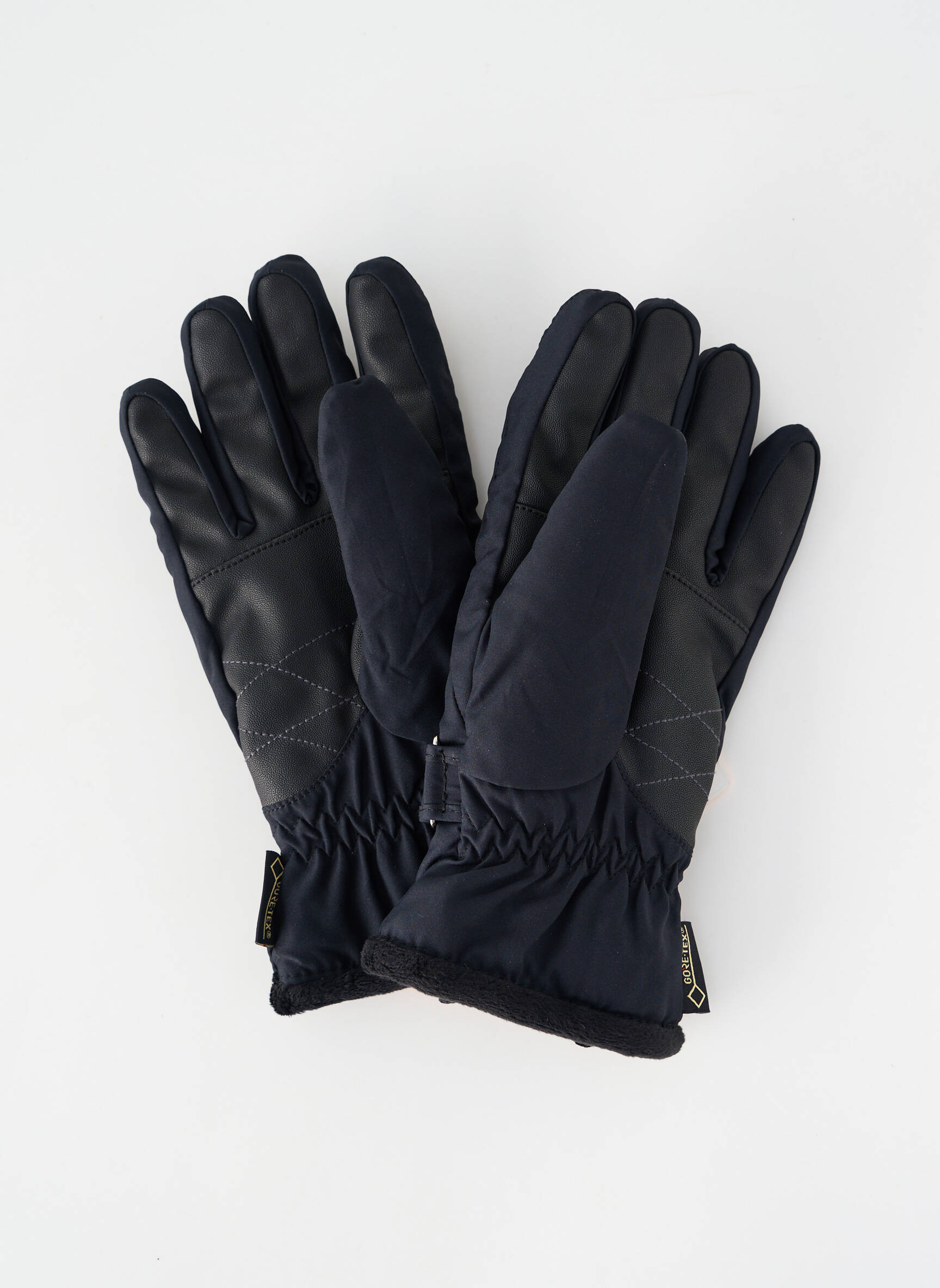 Gants bi-matiére noir GORE femme