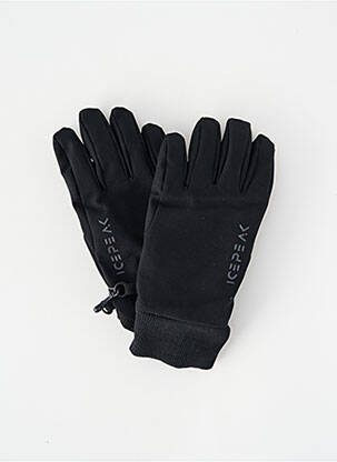 Gants tissage imperméable noir ICEPEAK femme