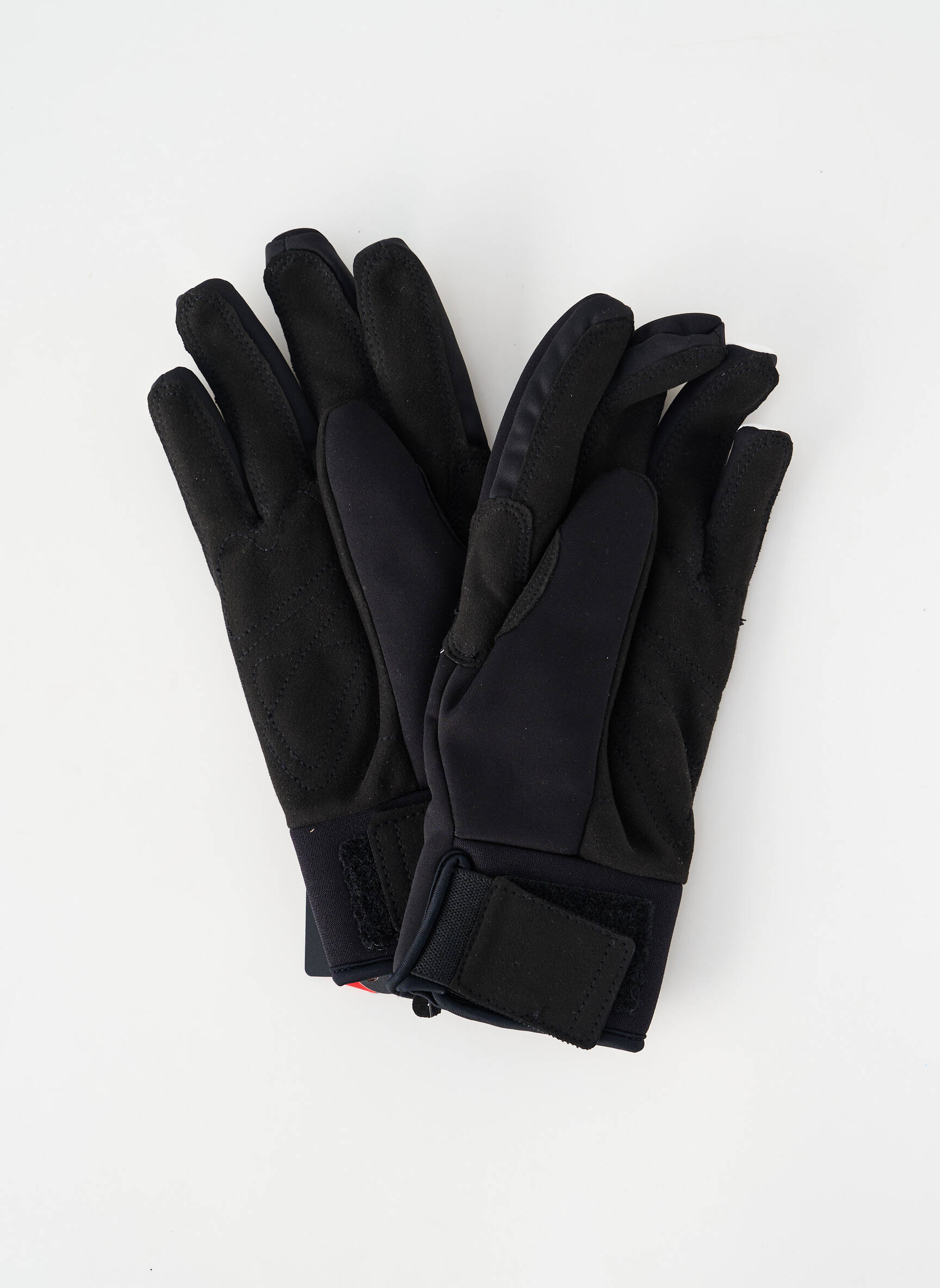 Gants bi-matiére noir ZIENER femme
