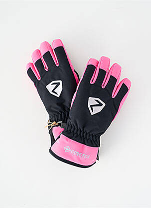 Gants doublure rose ZIENER fille