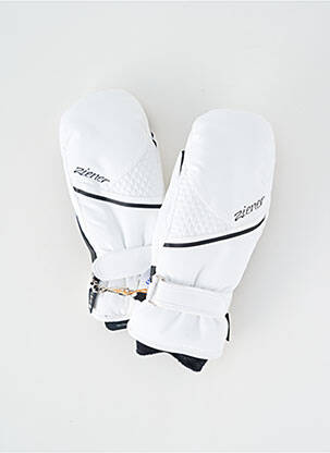 Gants doublure textile blanc ZIENER femme