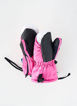 Gants broderie rose GORDINI fille