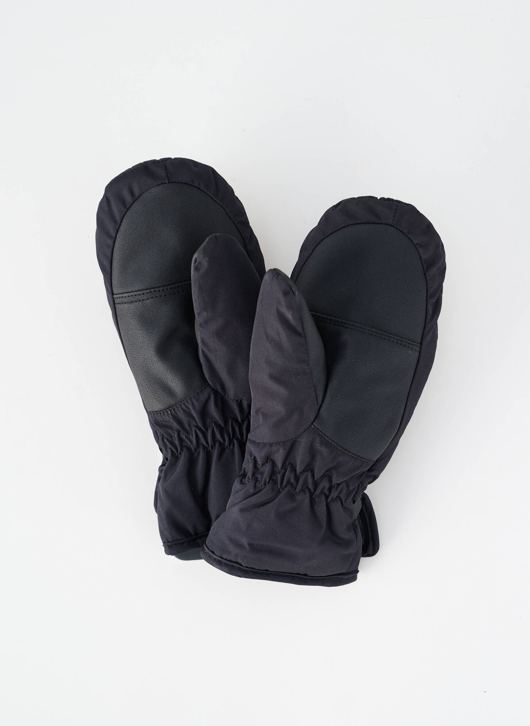 Gants broderie noir ZIENER fille