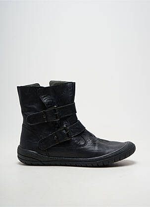 Bottines/boots matière lisse talon plat jusqu'à 3cm noir BELLAMY femme