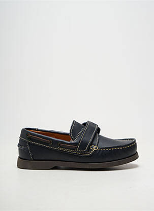 Chaussures bâteau bout rond bout rond bleu BELLAMY garçon