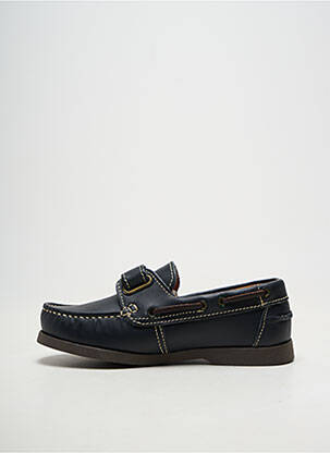 Chaussures bâteau bout rond bout rond bleu BELLAMY garçon