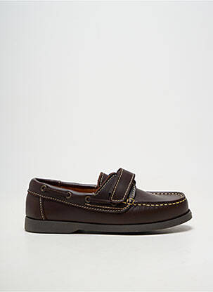 Chaussures bâteau bout rond bout rond marron BELLAMY garçon