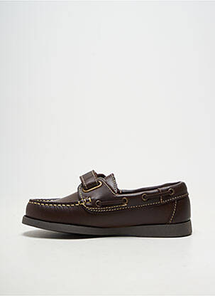 Chaussures bâteau bout rond bout rond marron BELLAMY garçon