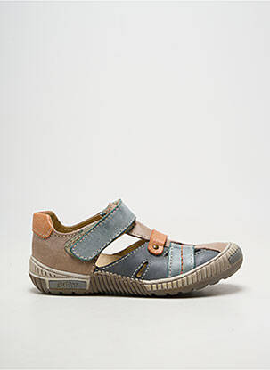 Sandales/nu pieds matière lisse bout rond beige BELLAMY garçon