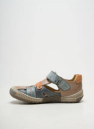 Sandales/nu pieds matière lisse bout rond beige BELLAMY garçon