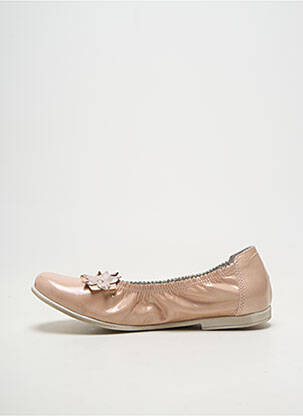 Ballerines matière lisse bout rond rose BELLAMY fille