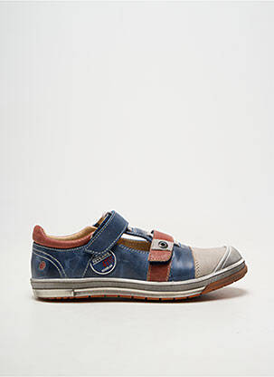 Sandales/nu pieds empiècements bout rond bleu GBB garçon