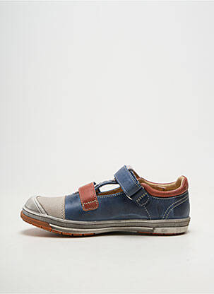 Sandales/nu pieds empiècements bout rond bleu GBB garçon