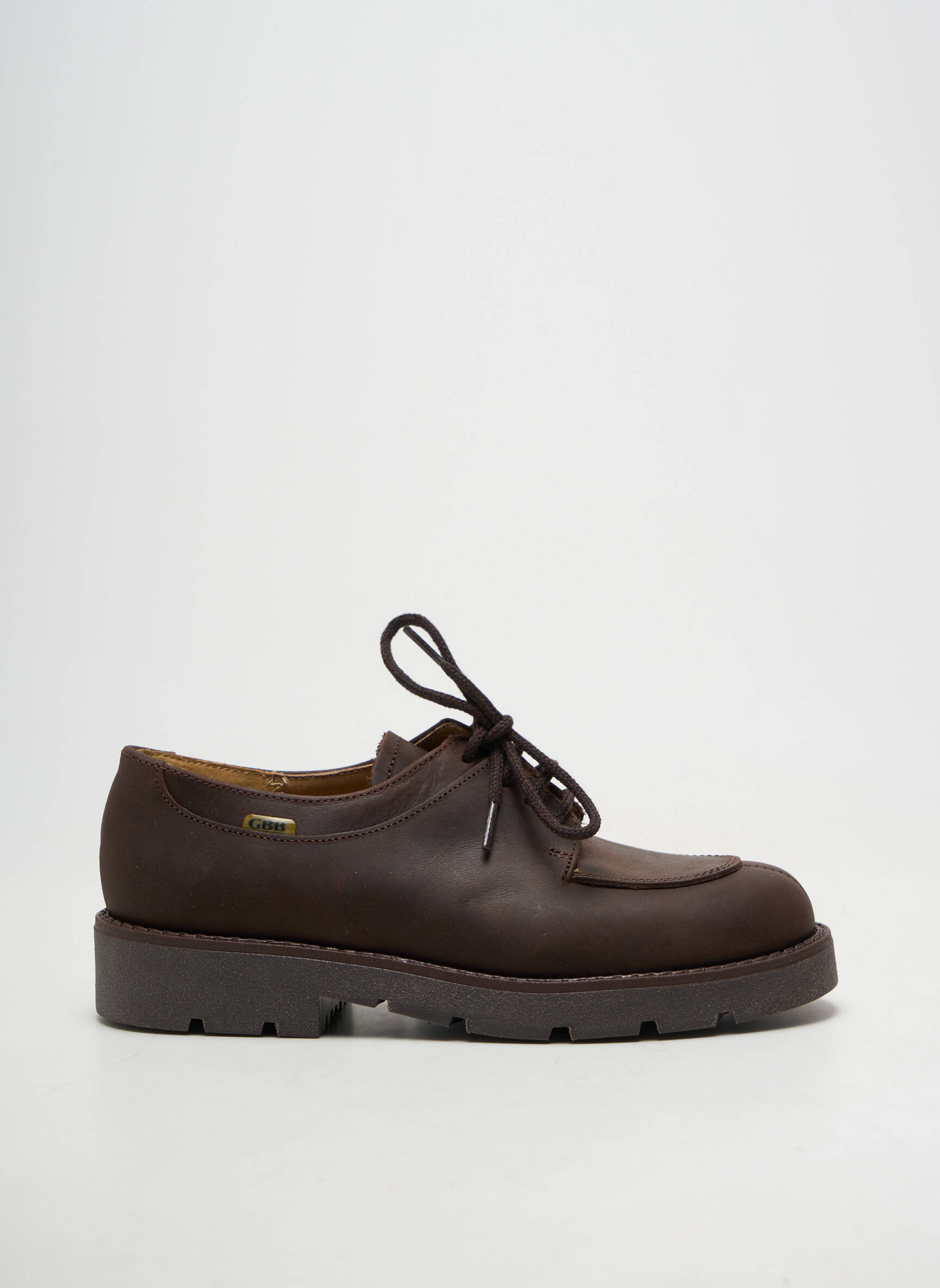 Derbies talon bas marron GBB enfant