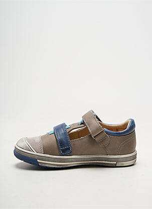 Sandales/nu pieds matière lisse marron GBB garçon