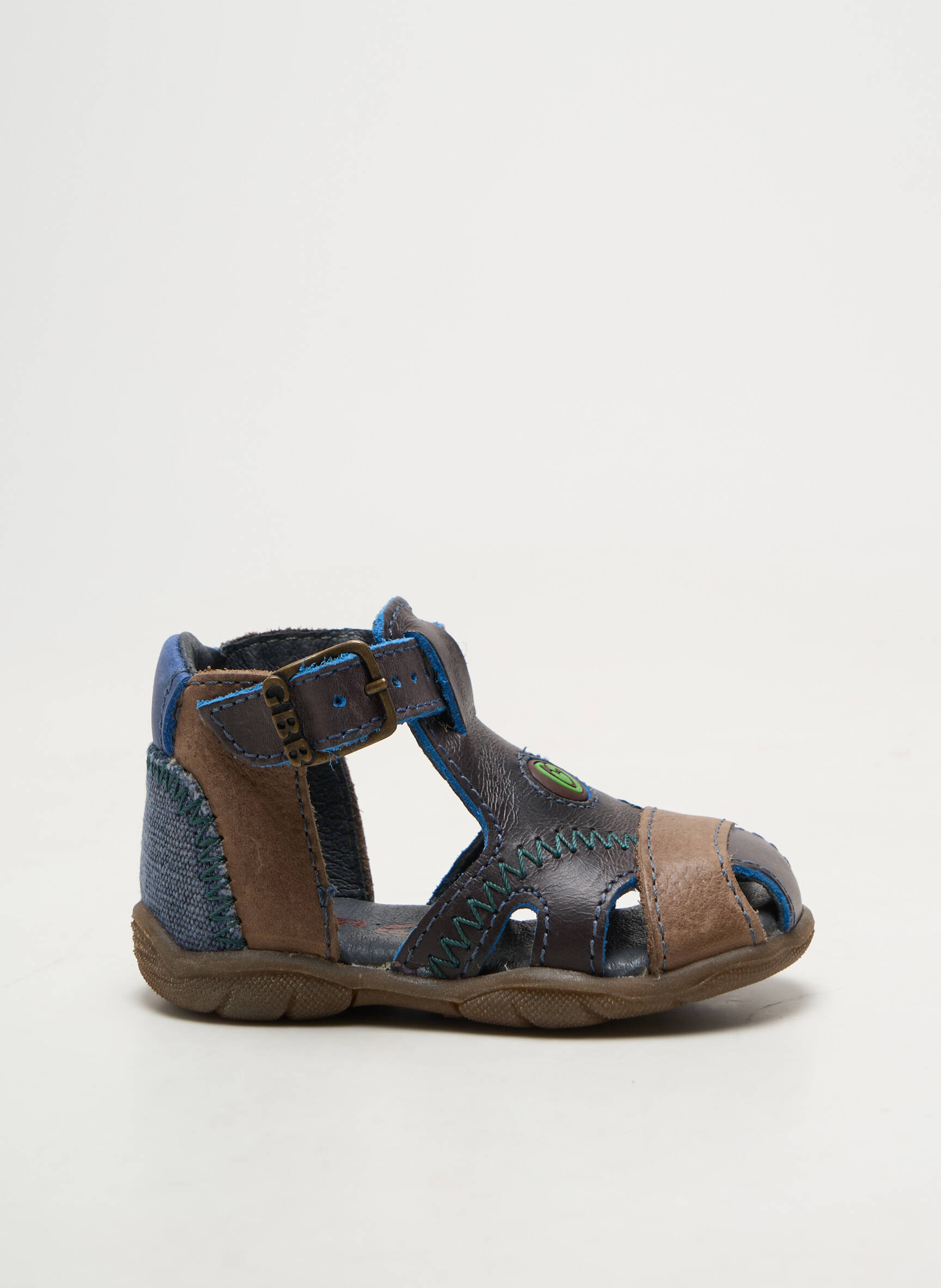 Sandales/nu pieds bout ouvert bout ouvert marron GBB garçon