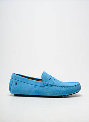 Chaussures bâteau bout rond bout rond bleu LES MOCASSINS TROPEZIENS homme