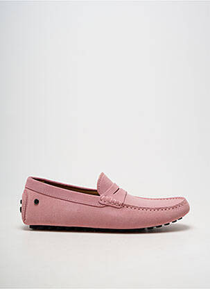 Chaussures bâteau bout rond bout rond rose LES MOCASSINS TROPEZIENS homme