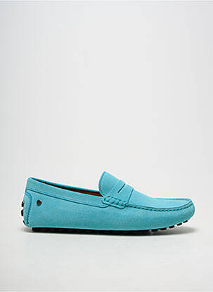 Chaussures bâteau bout rond bout rond bleu LES MOCASSINS TROPEZIENS homme