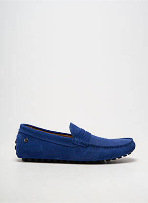 Mocassins bout rond bout rond bleu LES MOCASSINS TROPEZIENS homme