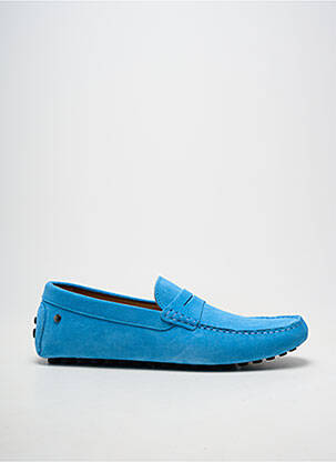 Chaussures bâteau bout rond bout rond bleu LES MOCASSINS TROPEZIENS homme