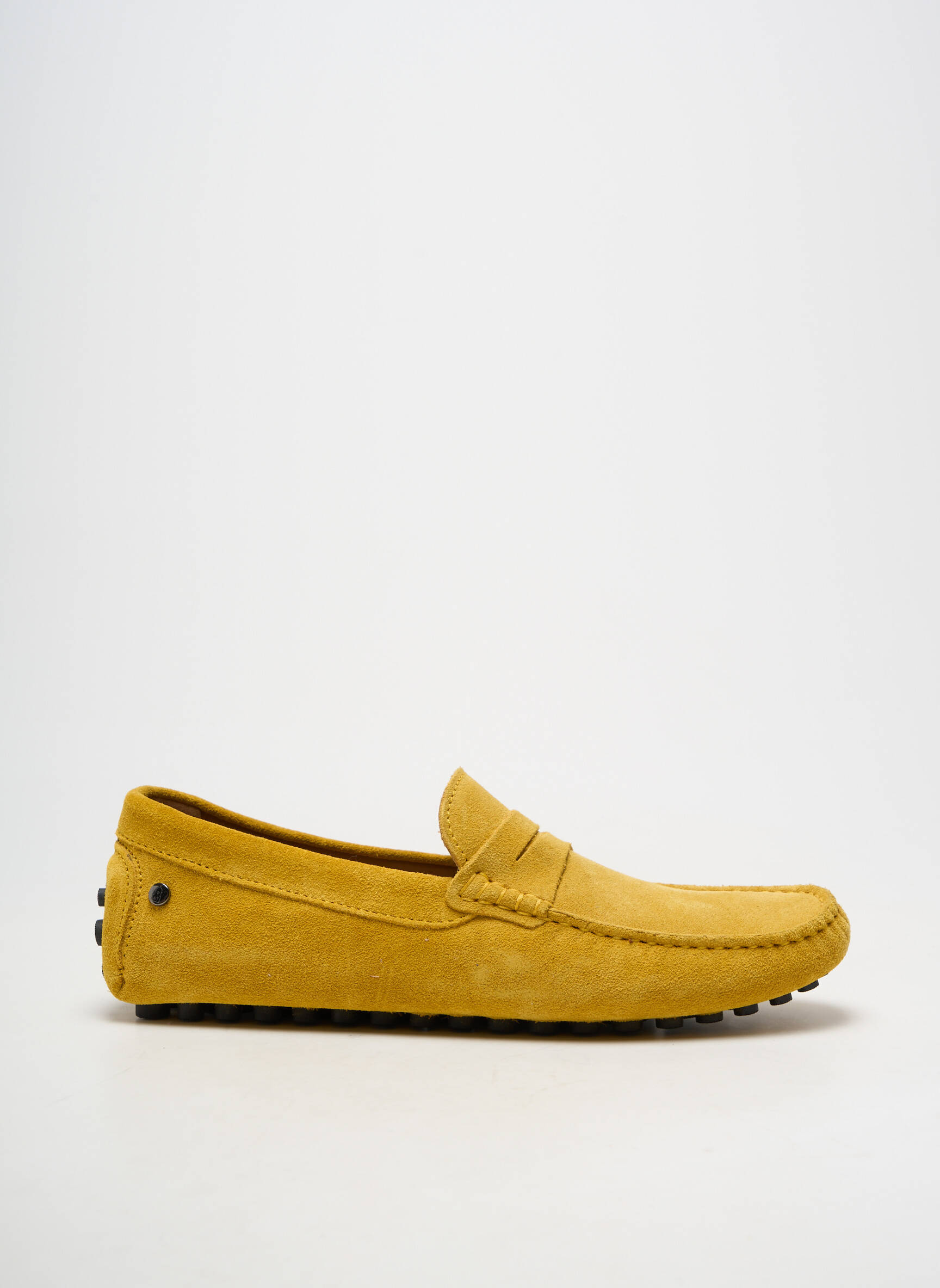 Chaussures bâteau bout rond bout rond jaune LES MOCASSINS TROPEZIENS homme