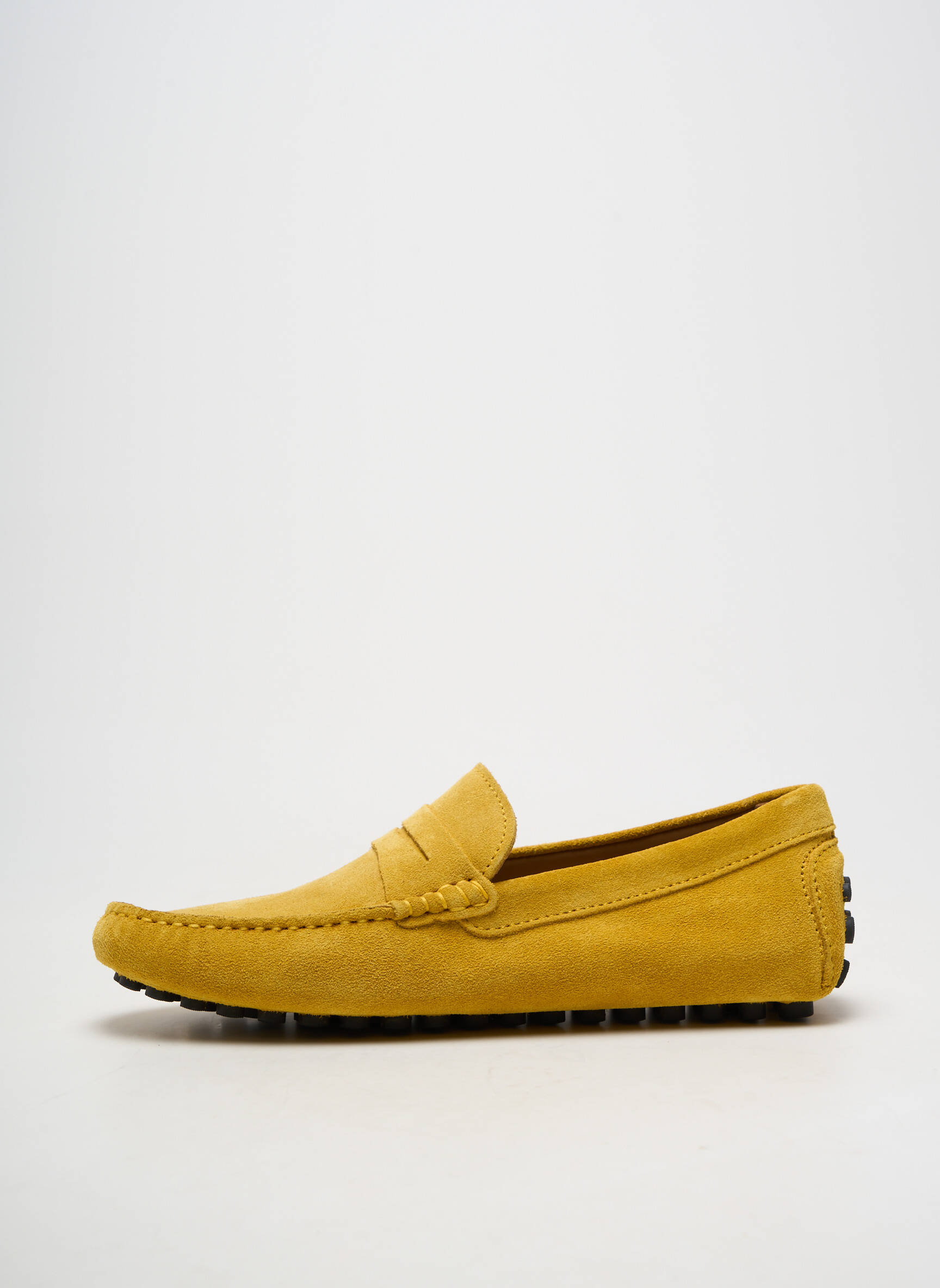 Chaussures bâteau bout rond bout rond jaune LES MOCASSINS TROPEZIENS homme