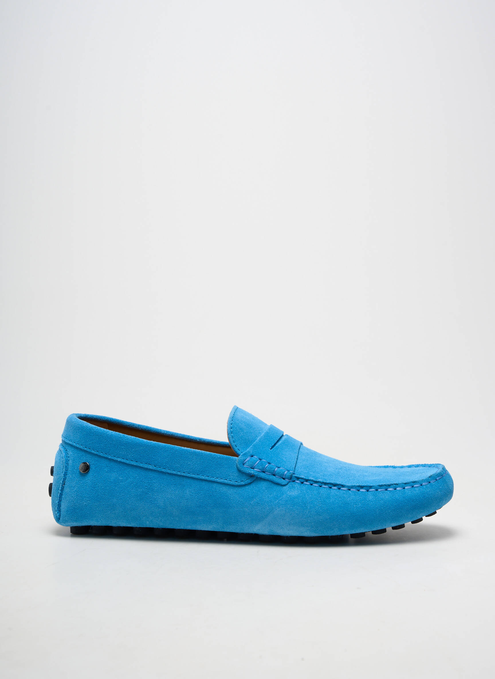 Chaussures bâteau bout rond bout rond bleu LES MOCASSINS TROPEZIENS homme