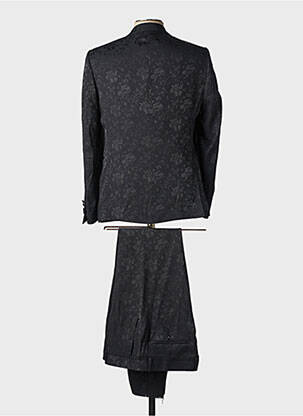 Costume de cérémonie coupe cintrée noir SEVENSON homme