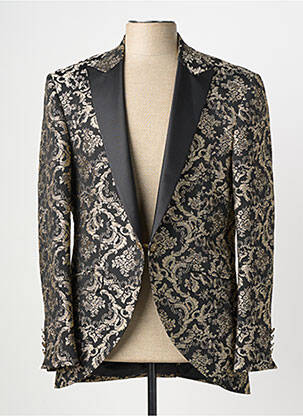 Veste casual fermeture boutonnée sur le devant noir ADIMO homme