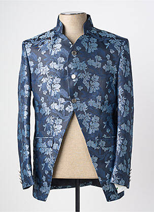 Blazer coupe cintrée bleu ADIMO homme