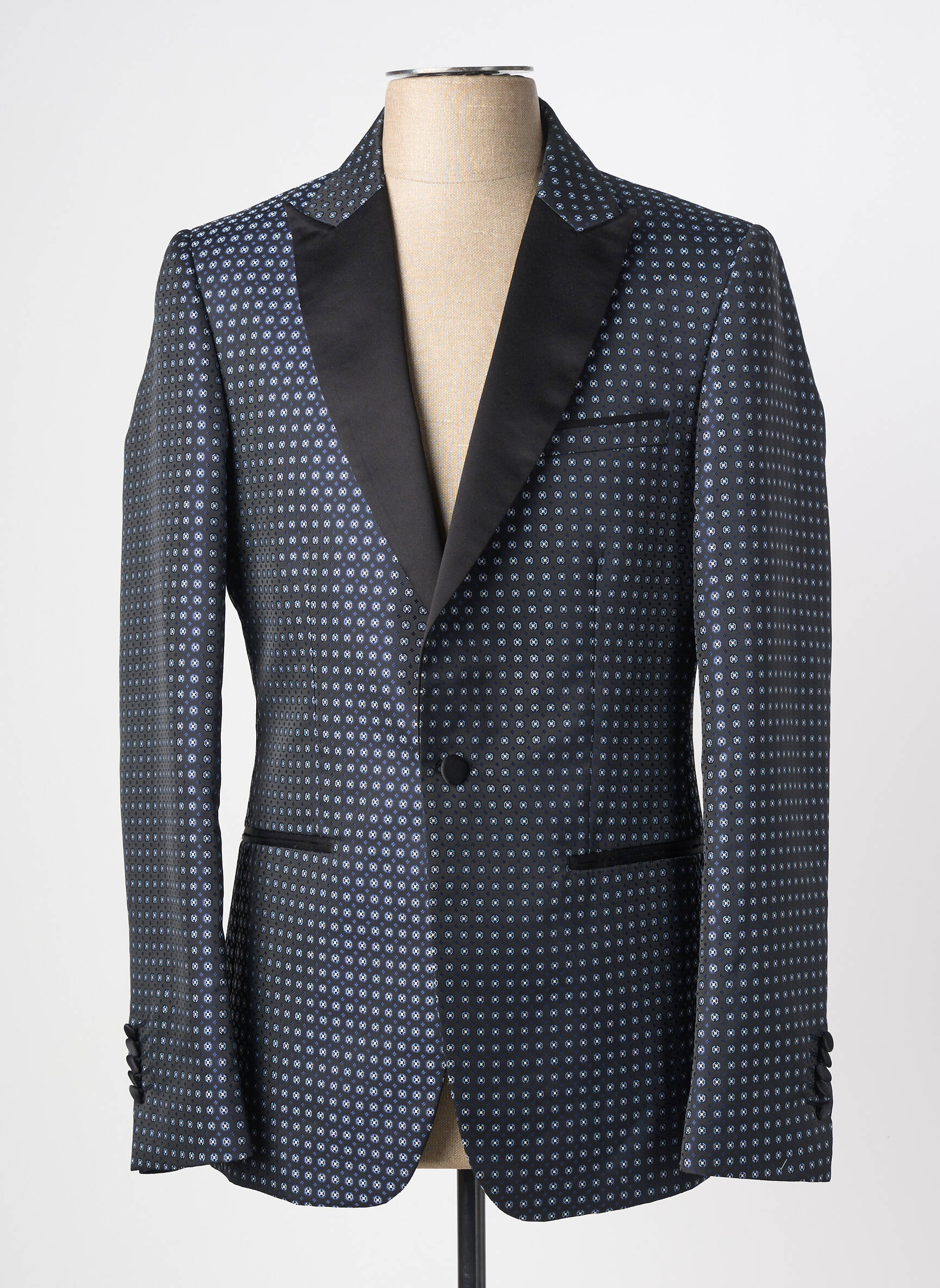Blazer coupe cintrée noir DO REGO & NOVOA homme