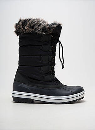 Bottes fourrée talon plat jusqu'à 3cm noir MC KINLEY femme