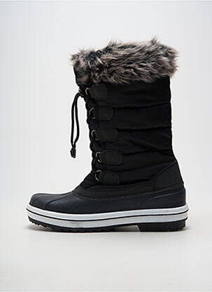 Bottes fourrée talon plat jusqu'à 3cm noir MC KINLEY femme