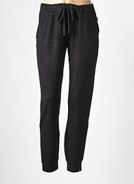 Jogging stretch taille normale noir SUN VALLEY femme