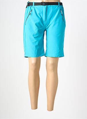 Bermuda taille élastique taille normale bleu REGATTA femme
