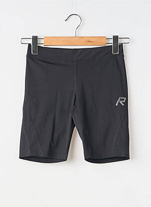 Cycliste effet matière satinée taille normale noir RUKKA femme