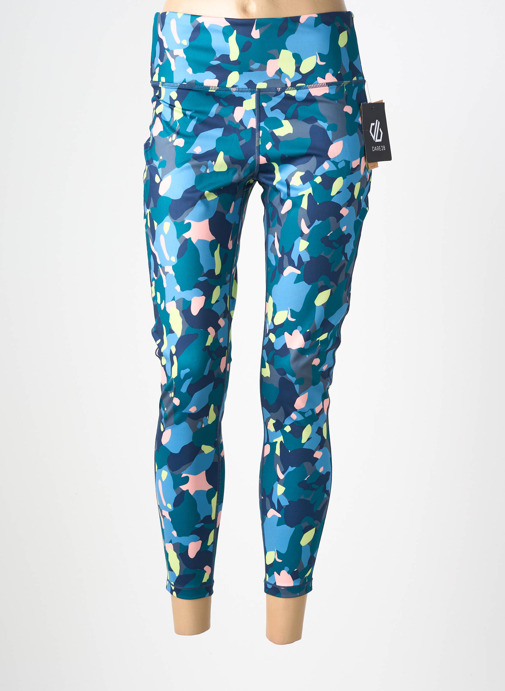 Legging tissage jersey taille normale bleu DARE 2 BE femme