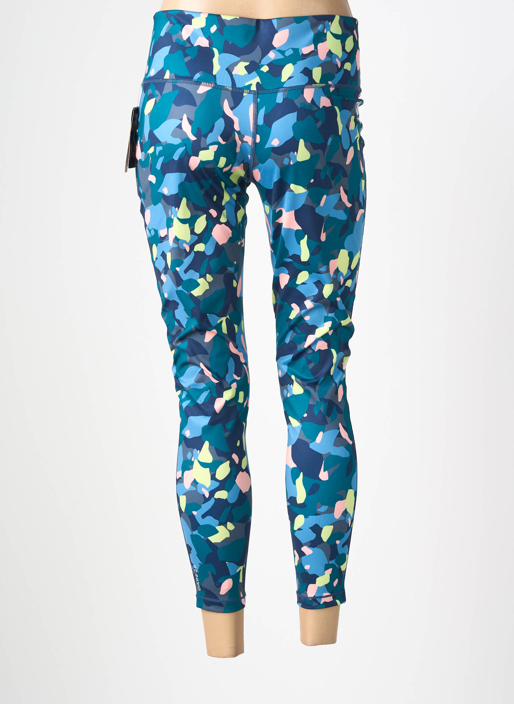 Legging tissage jersey taille normale bleu DARE 2 BE femme
