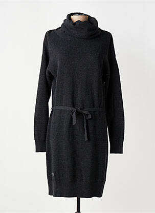 Robe pull resserrée sur le bas manches longues gris RAGWEAR femme