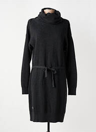 Robe pull resserrée sur le bas manches longues gris RAGWEAR femme