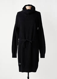 Robe pull resserrée sur le bas manches longues noir RAGWEAR femme