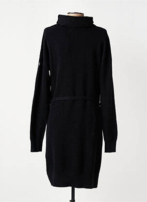 Robe pull resserrée sur le bas manches longues noir RAGWEAR femme