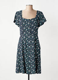 Robe courte manches courtes manches courtes bleu RAGWEAR femme