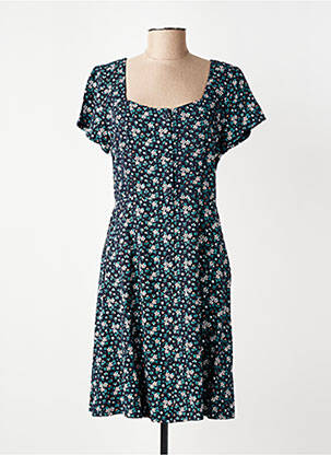 Robe courte manches courtes manches courtes bleu RAGWEAR femme