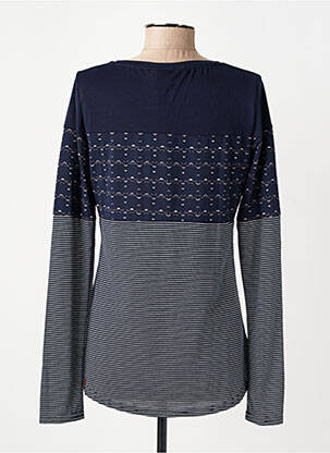 T-shirt manches longues manches longues bleu RAGWEAR femme